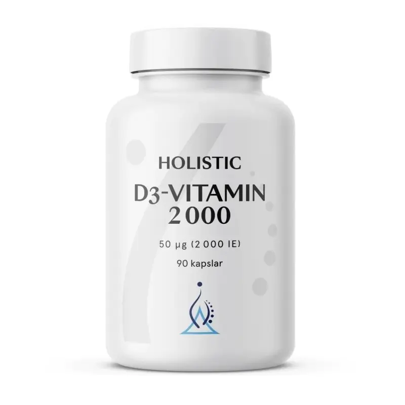Holistic Vitamin D3 2000 IU 360 Capsules